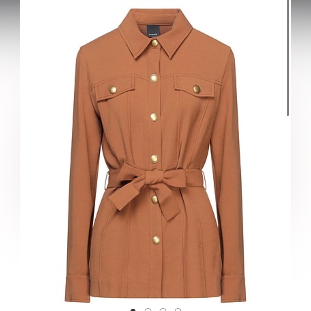 Pinko Grazioso Shirt Jacket - Brown